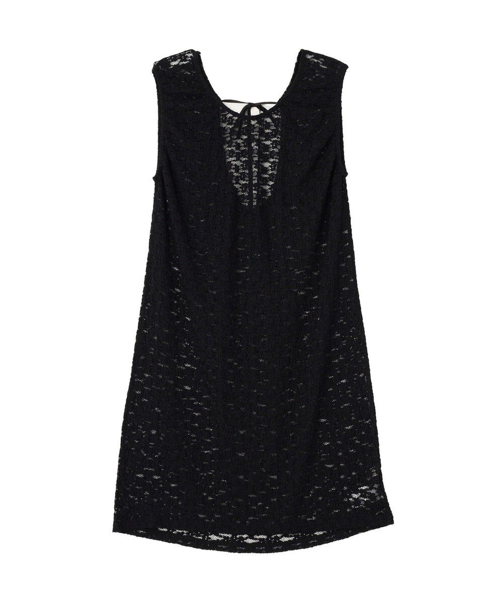 earth music&ecology 【2WAY】レースギャザーワンピース 