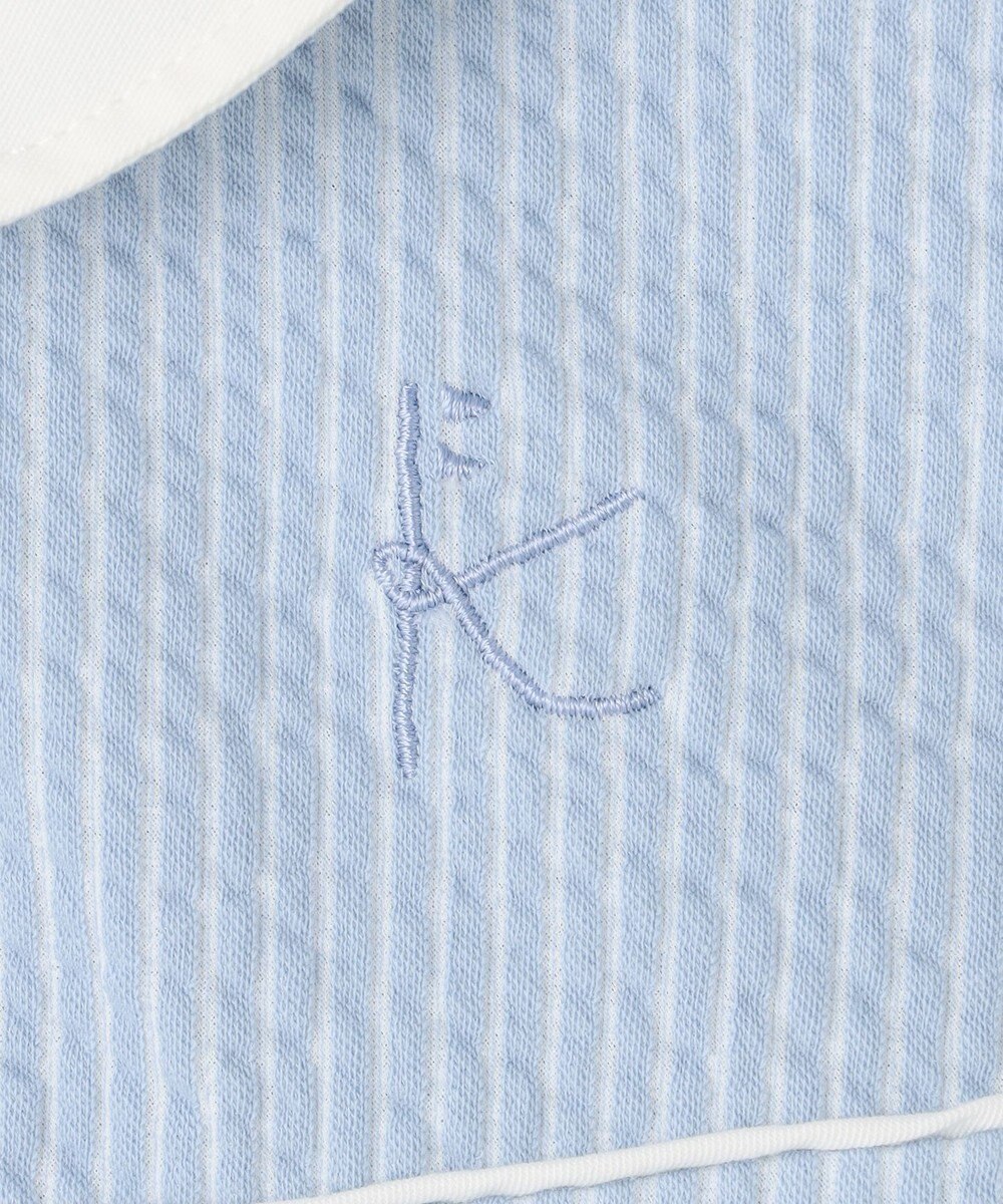 組曲 KIDS 【150-160㎝】サッカーストライプ ワンピース 