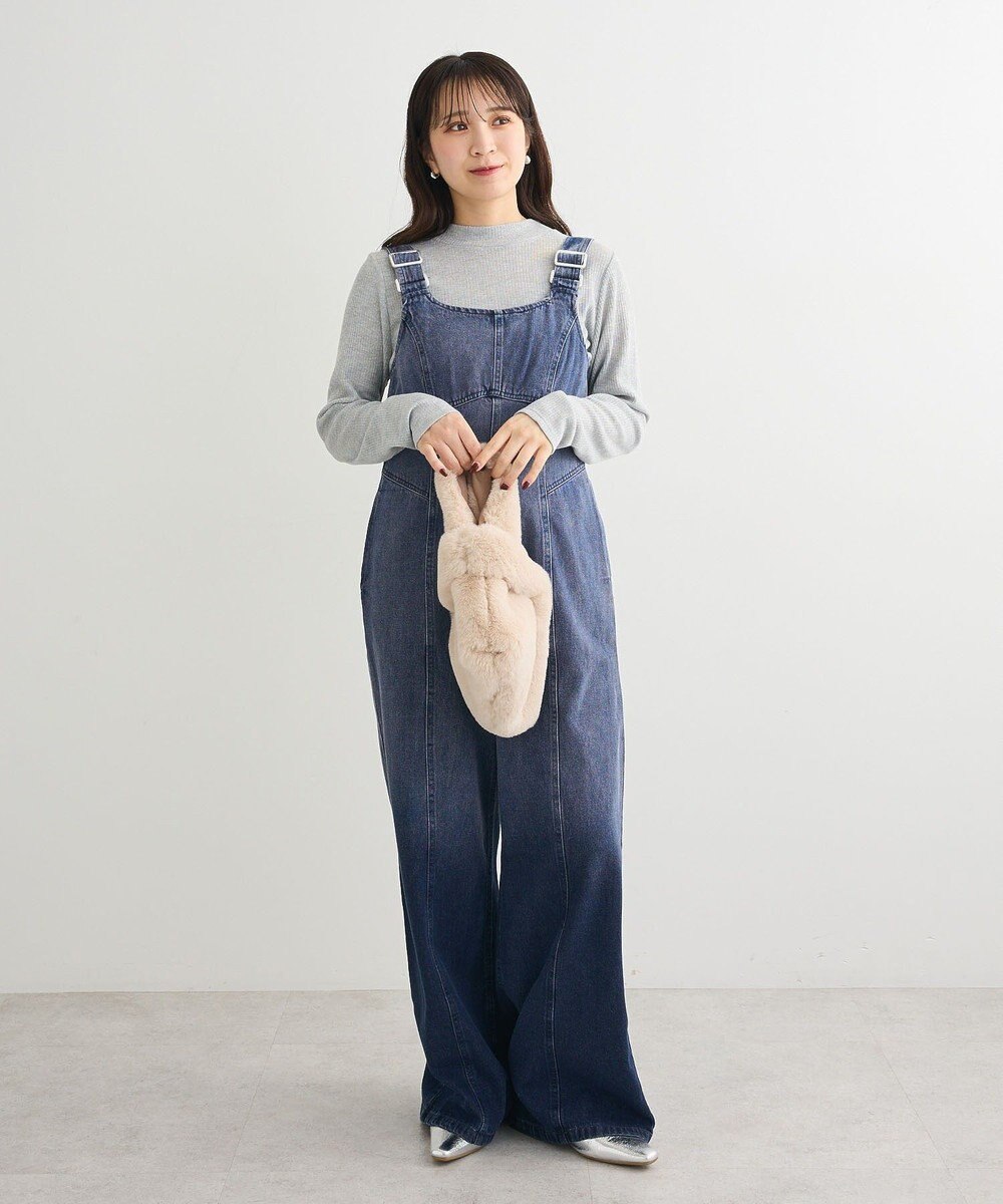 Green Parks ・ＳＵＧＡＲ　ＳＰＯＯＮ　デニムコルセットオールインワン 