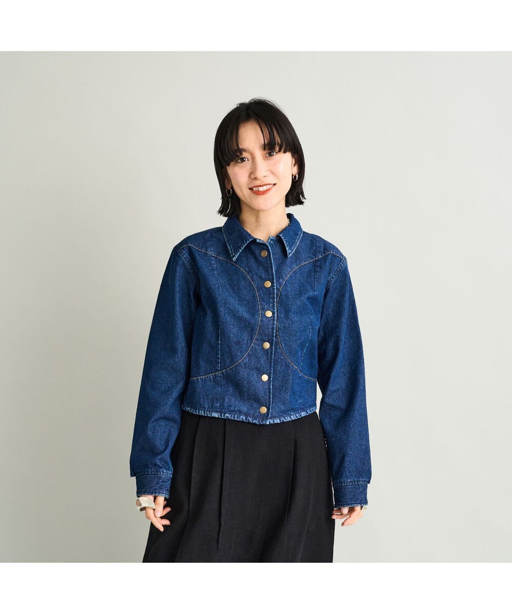 woadblue 【157】CIRCLE SNAP JACKET サークルスナップジャケット 