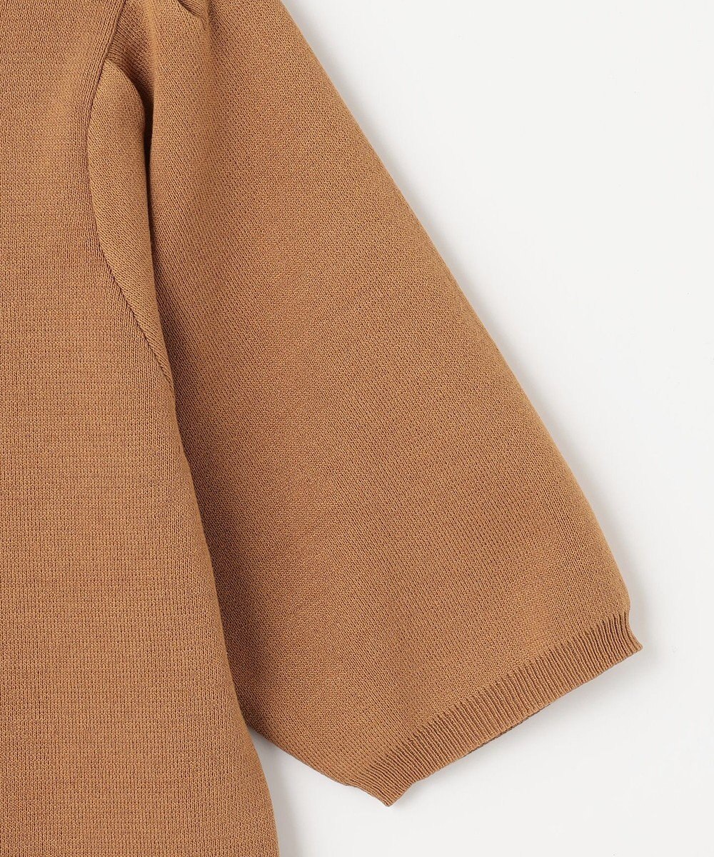 ANY 【マシンウォッシュ】モックネックパフスリーブニット 