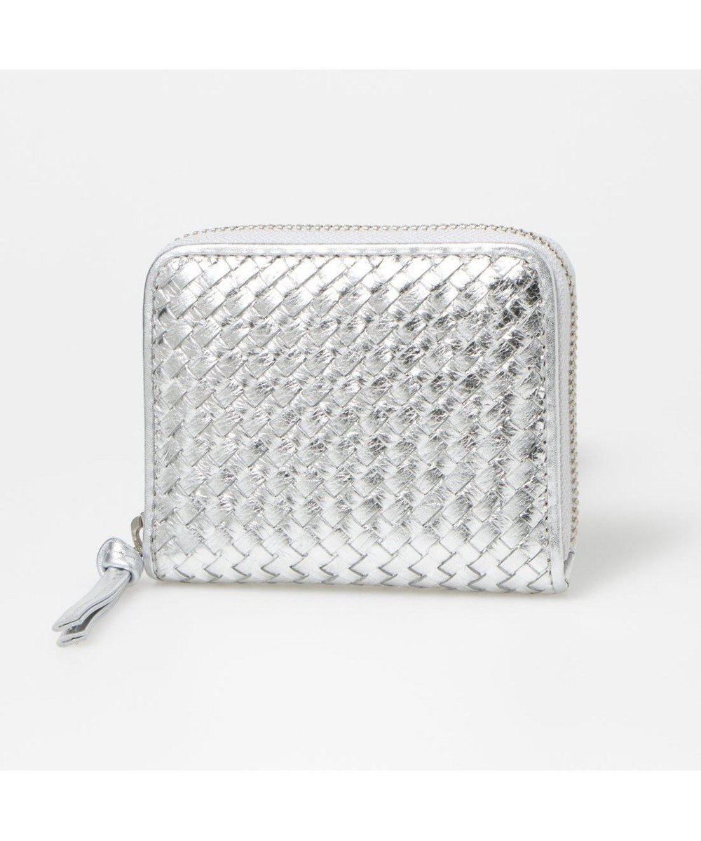 UNBILLION ペルケ perche / レザーメッシュ・ジャバラカードウォレット 