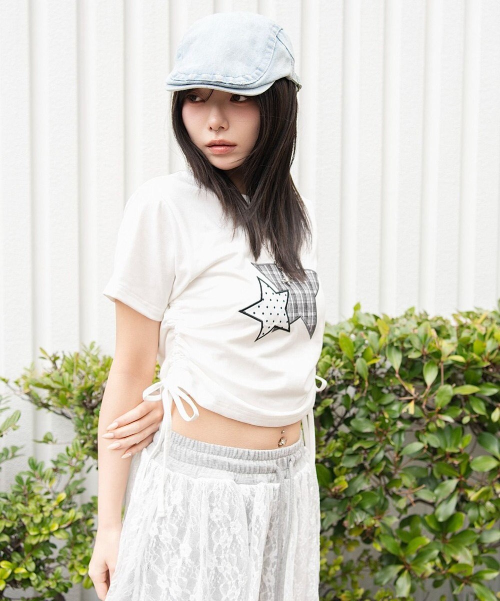 WEGO クラフトデザインサイドドロストT 