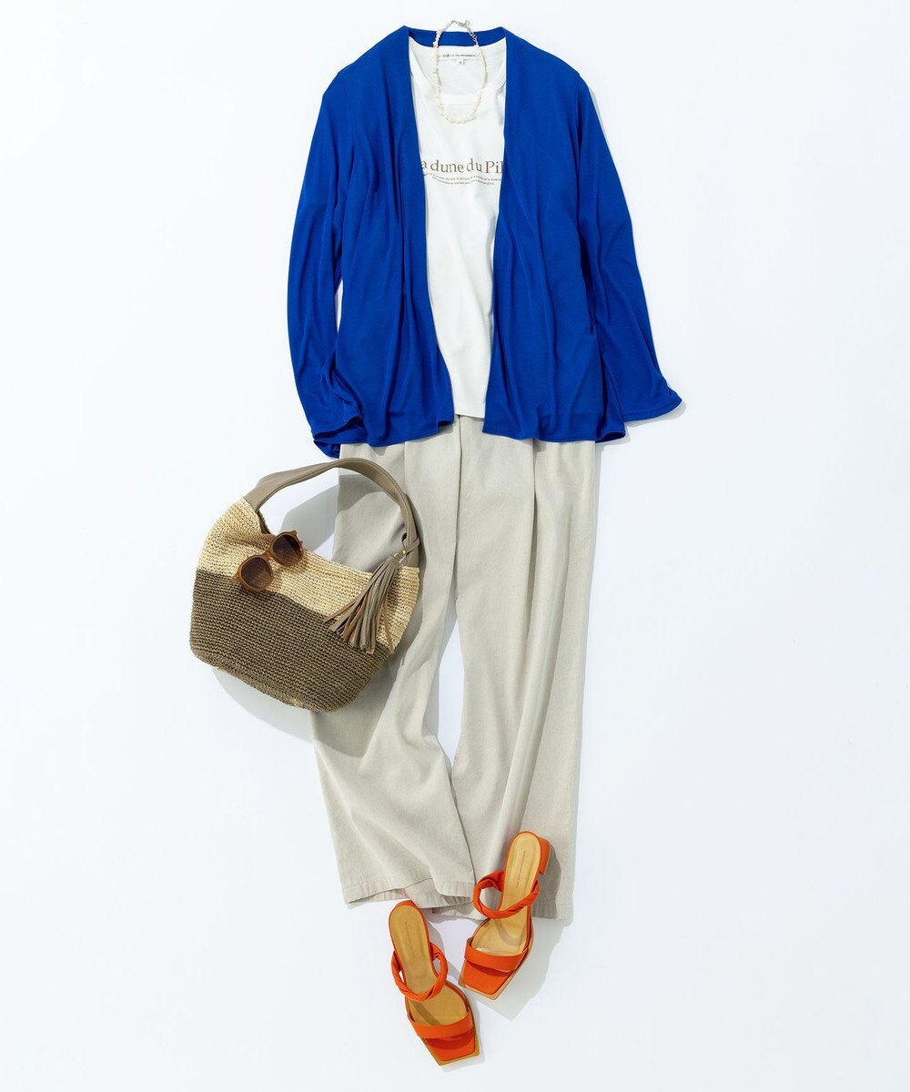 23区 VIOLAd'ORO SANDRO アバカ レザーハンドルバッグ 