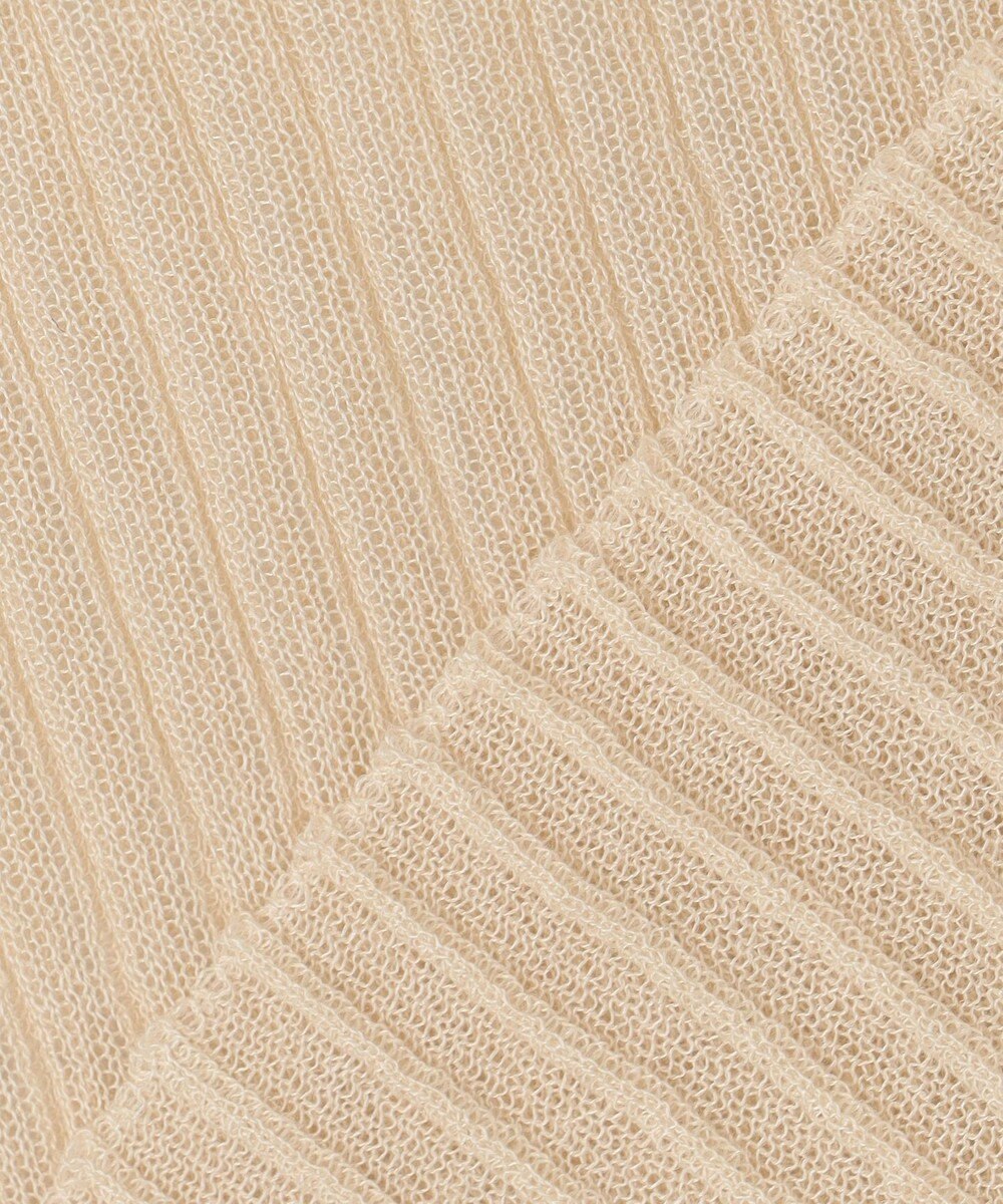 uncrave シアー リブ クルーネック ニット（uncrave STANDARD） 