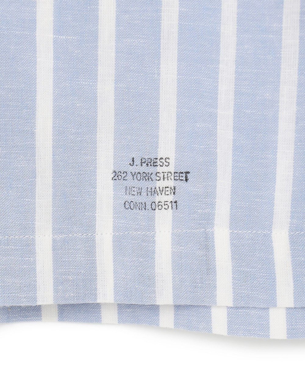J.PRESS MEN 【HYBRID LINEN】オープンカラーシャツ 