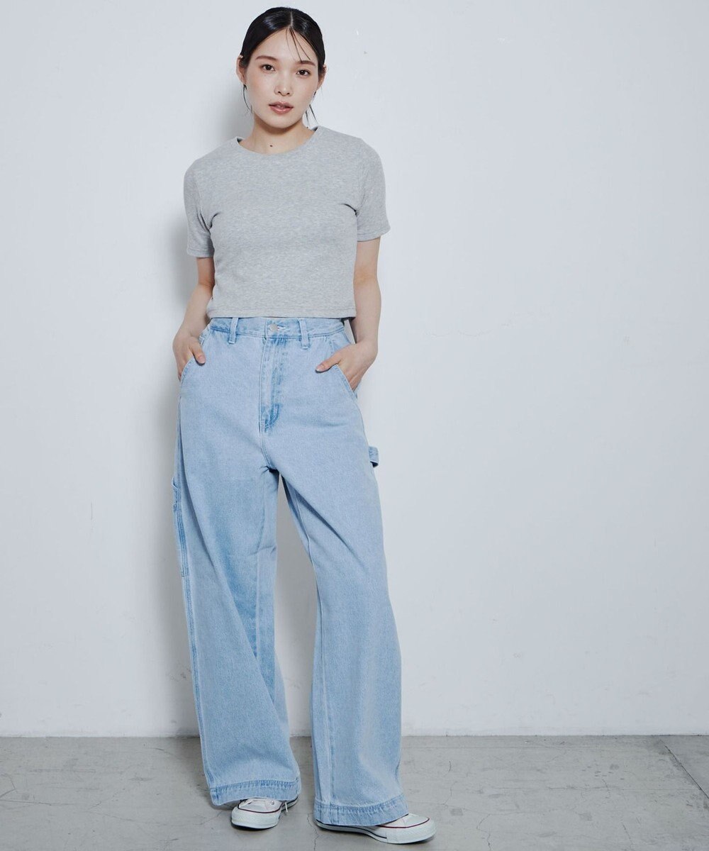 WEGO ルーズペインターパンツ 