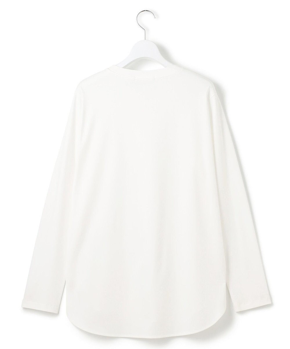 ICB L 【マシンウォッシャブル可】シンプルジャージー ロングスリーブTシャツ 