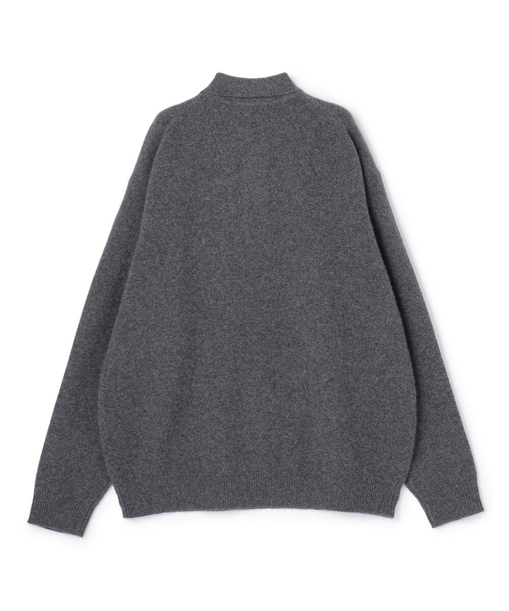 UNFILO MENS 【洗える】ウールカシミヤニット ポロ 