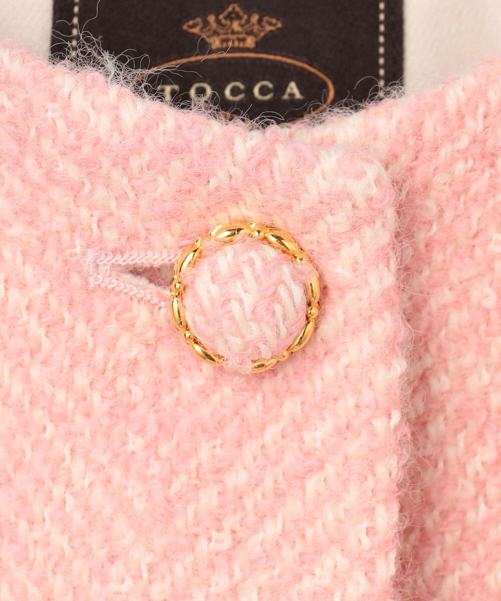 TOCCA 【消臭】SNOWBERRY POCKET TWEED ポンチョ 