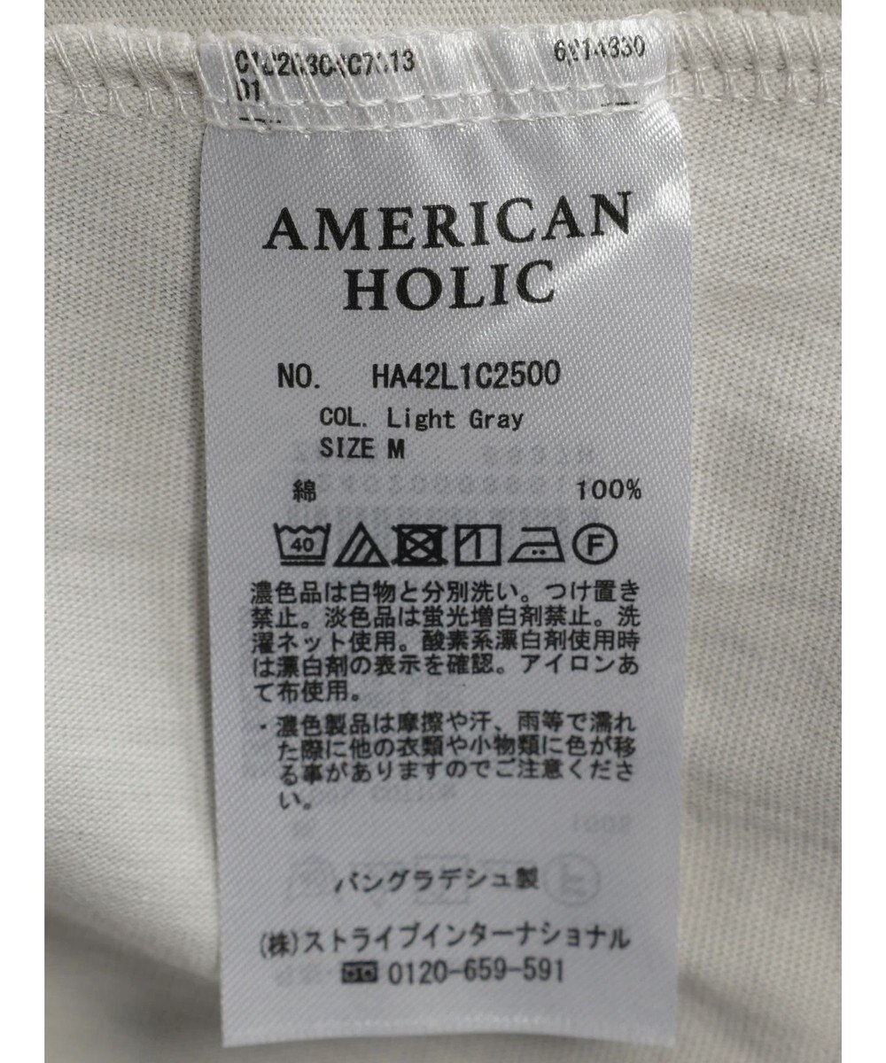 AMERICAN HOLIC 抜け衿カットプルオーバー 