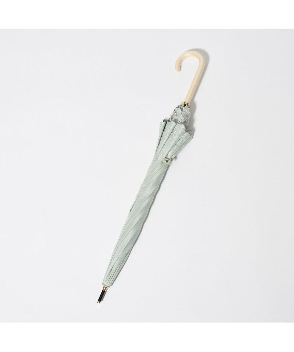 UNBILLION cache nez / フラワーラメ刺繍ショートパラソル 