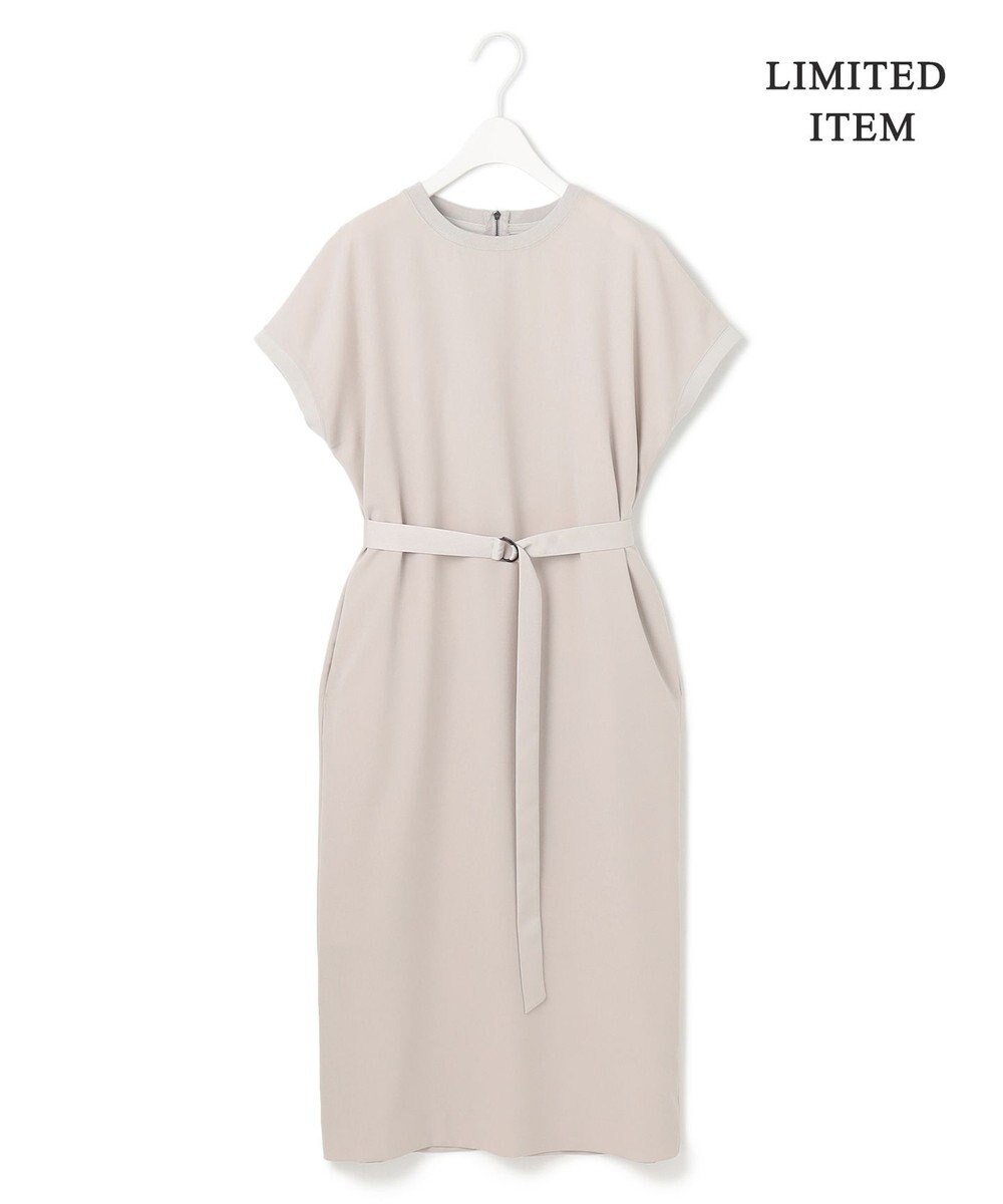 ICB L 【WEB限定・接触冷感・UVケア・速乾・防シワ・洗える】 FluidBackSatin  ワンピース 