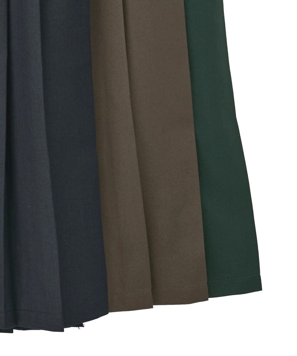 AMERICAN HOLIC 【選べる丈】ブロッキングプリーツスカート 