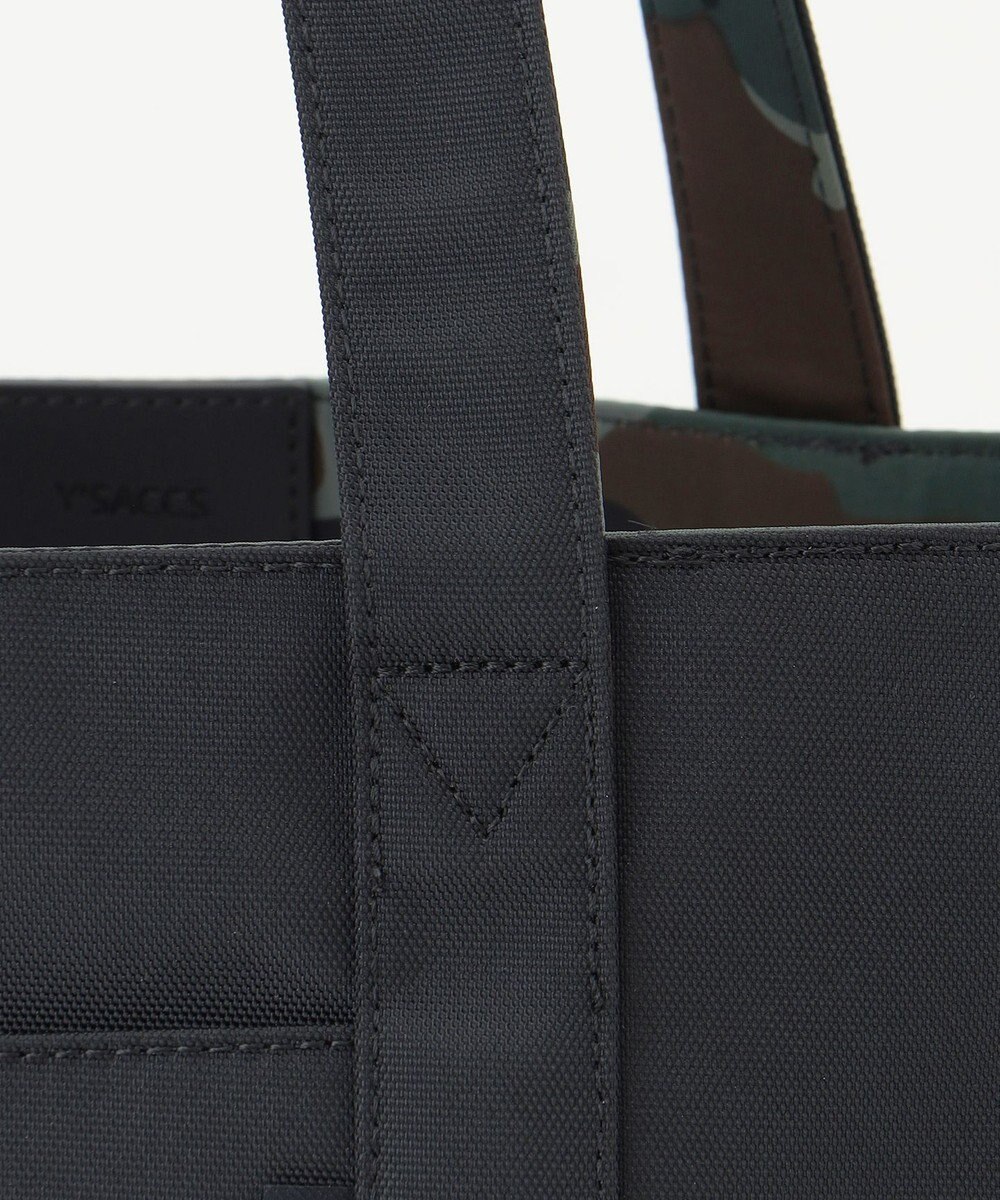 Y'SACCS ポリエステルキャンバス　リバーシブルトートバッグ 