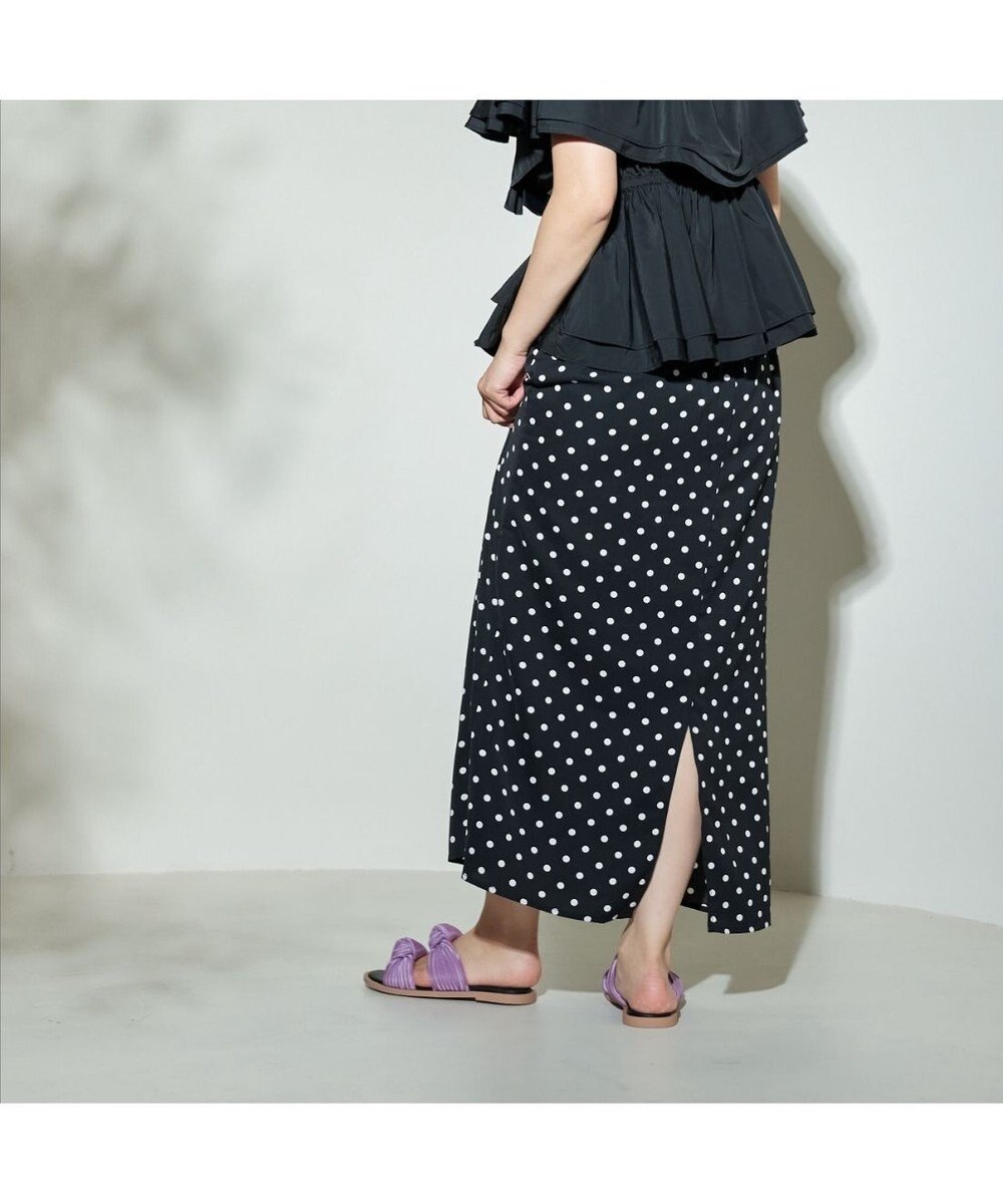 MODE ET JACOMO <carino>プリーツスポンジサンダル 