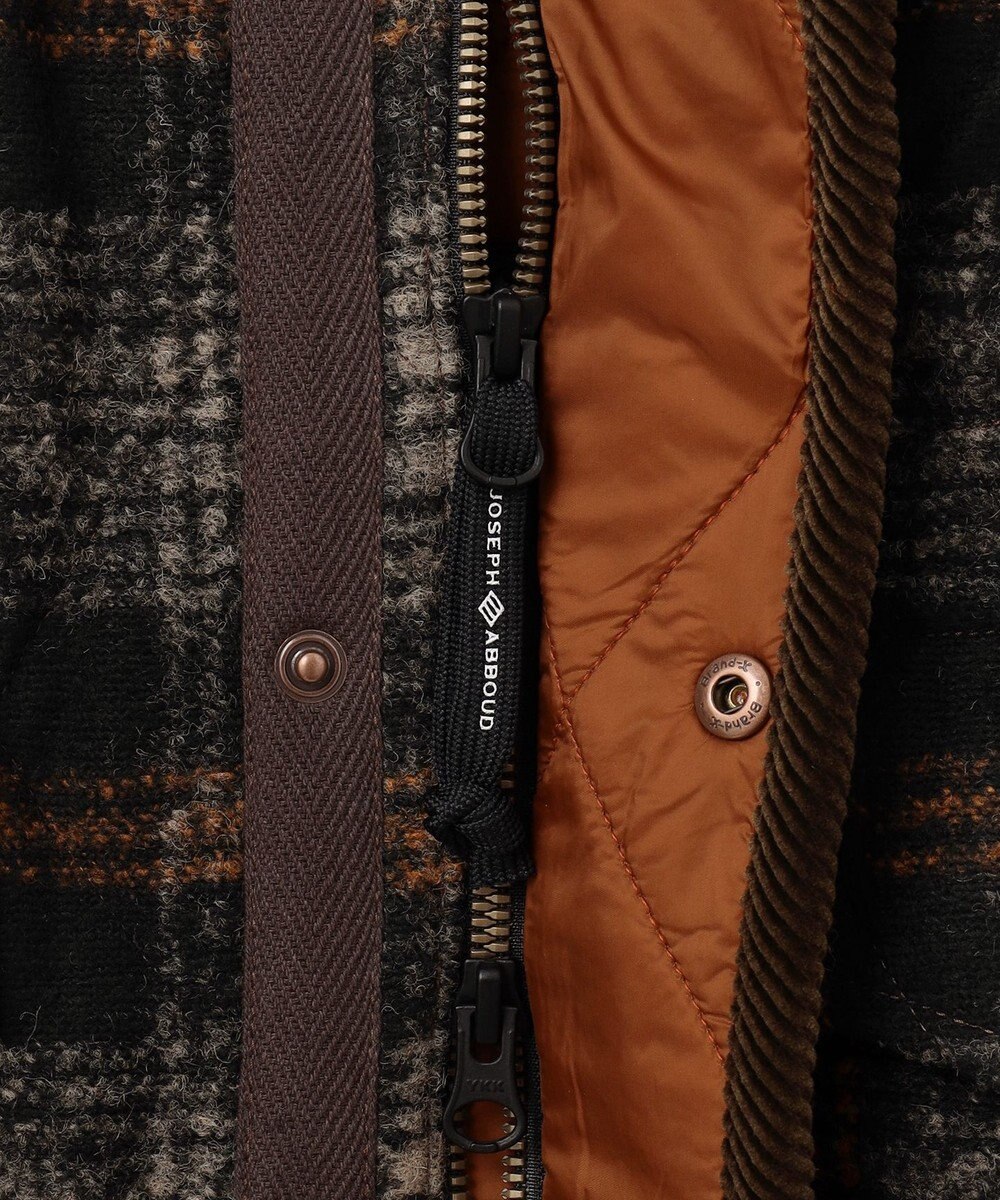 JOSEPH ABBOUD MOUNTAIN 【UNISEX】軽量/中綿 ダブルフェイスブルゾン 