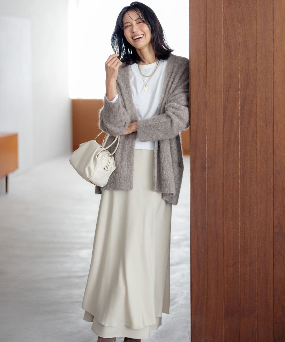 23区 【SLOW/一部店舗限定】ヴィンテージツイル スカート 