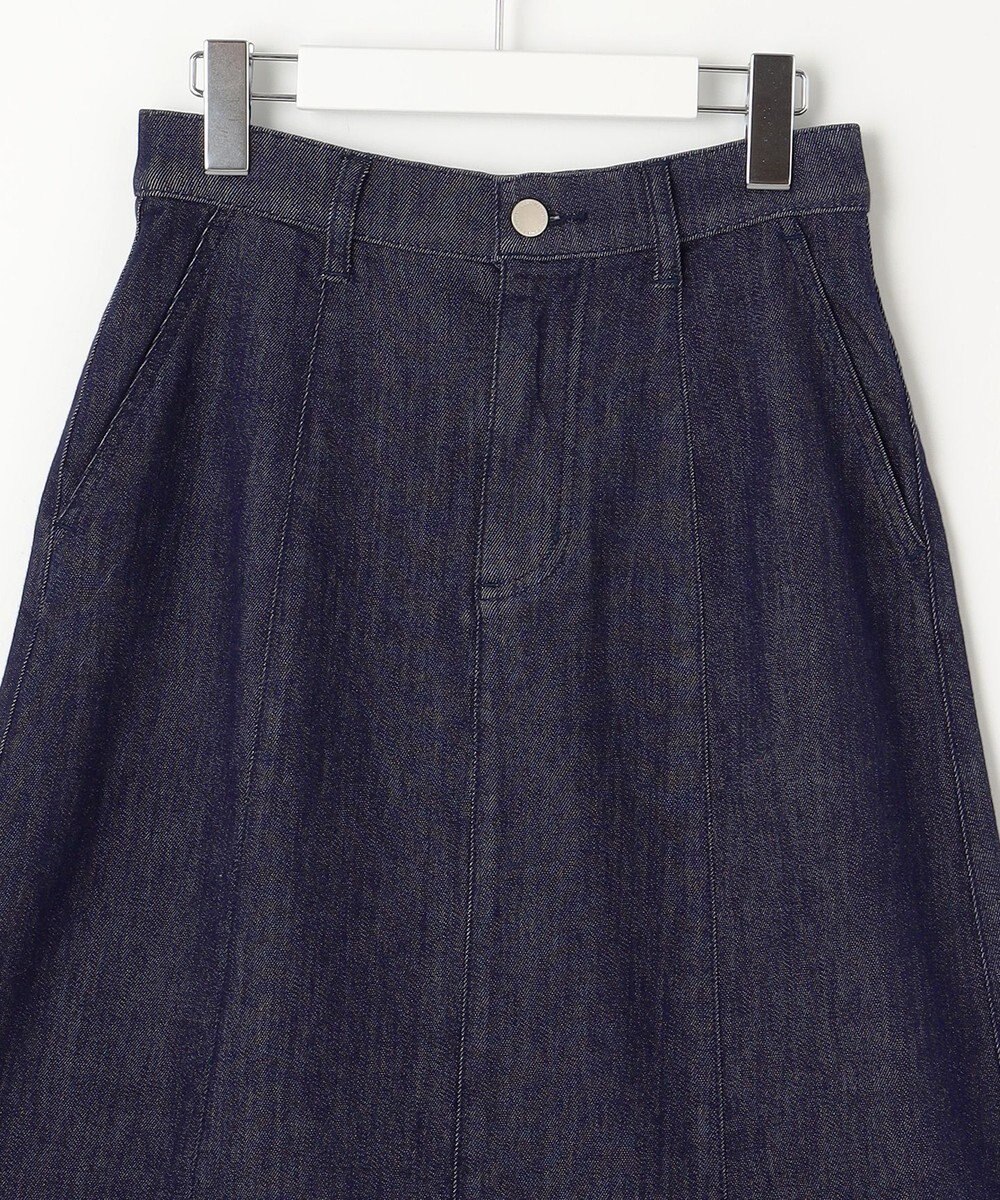 自由区 【洗える】ウスカルデニム スカート 