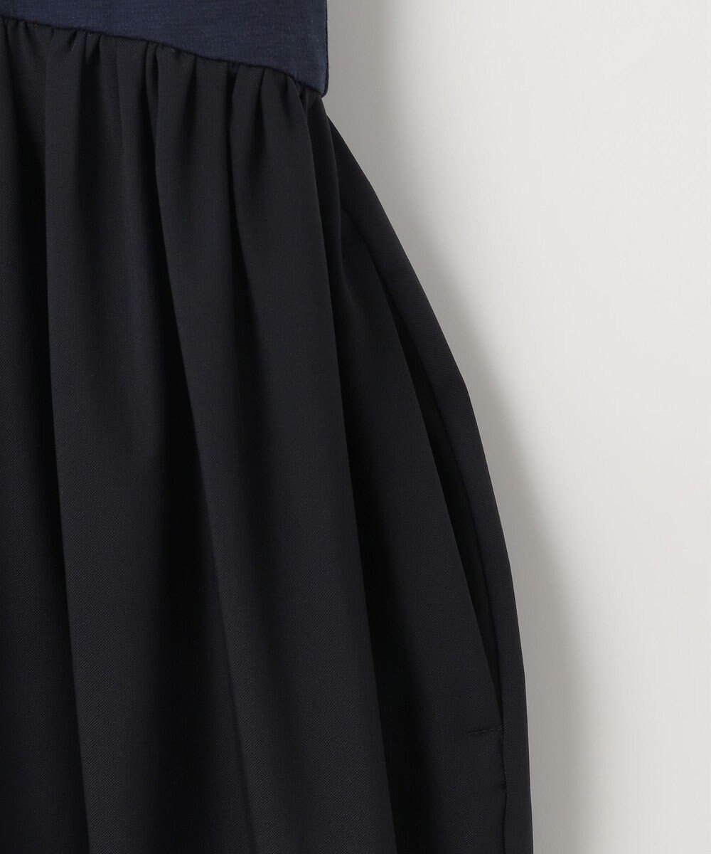 組曲 【WEB限定】コンビネーションコクーンワンピース 