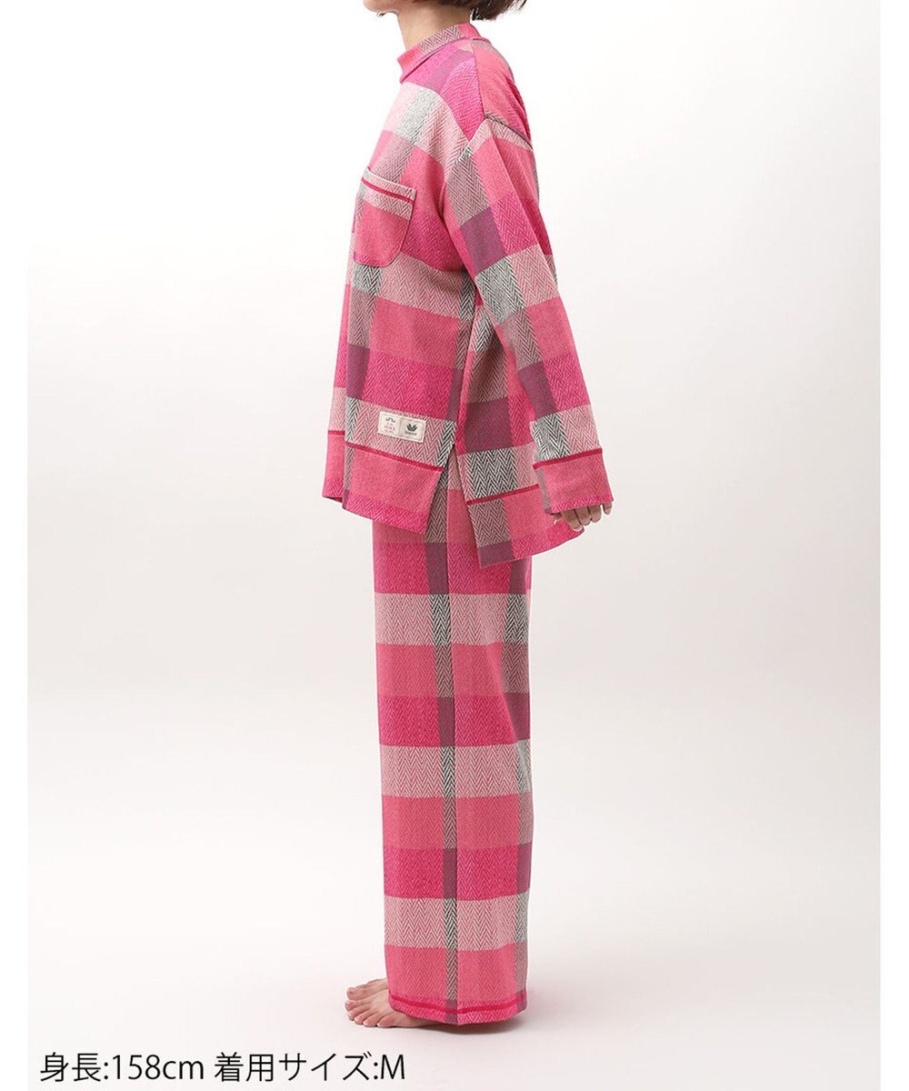 WACOAL パジャマ 【AVOCA×ワコール】 長袖 長ズボン 綿混(本体) レディース BDW747 /ワコール 