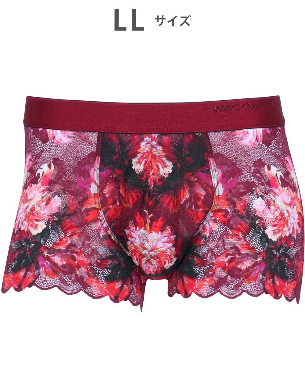 WACOAL MEN WACOAL MEN ボクサーパンツ 【レースボクサー】 フロント快適グラマラス 通気性 前閉じ 下着 メンズ WT3827 /ワコールメン 