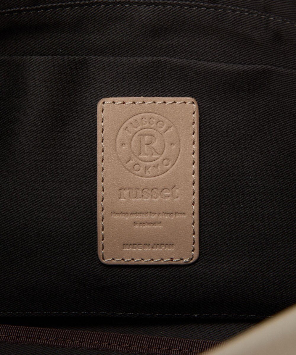 russet 【2025AW新作】レザー横長ショルダーバッグ(CE-1628) 