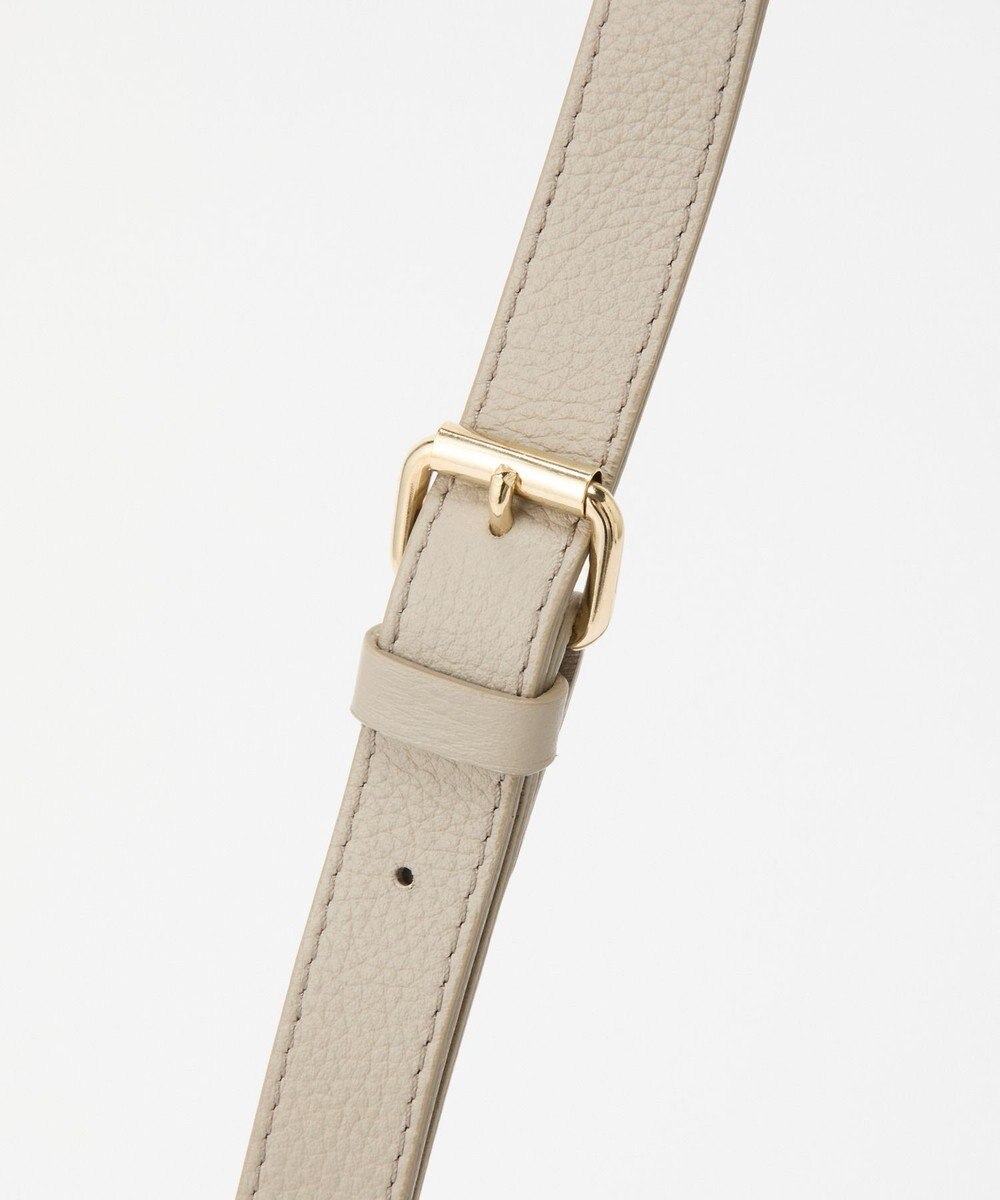 russet 【2025AW新作】レザー横長ショルダーバッグ(CE-1628) 