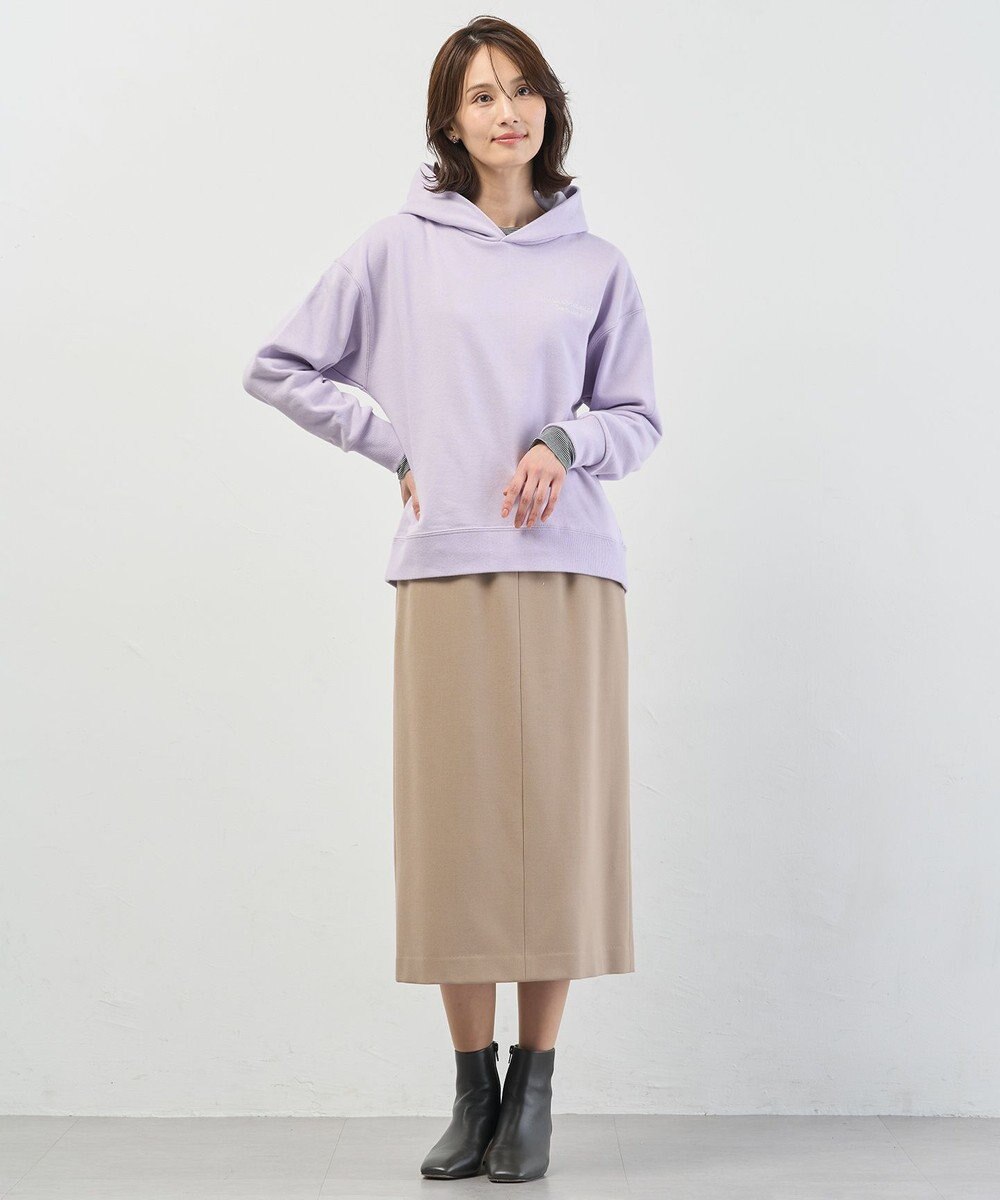 J.PRESS LADIES 【WEB限定】シアーストレッチフライス クルーネック シアー カットソー 