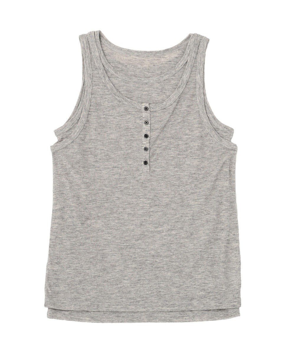 earth music&ecology 【SET】シアーフライスレイヤードタンクトップ 