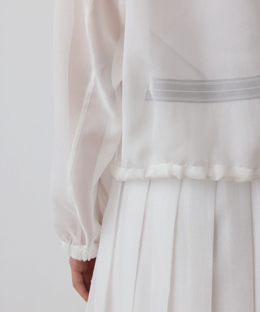 GRACE CONTINENTAL ブライトメッシュブルゾン 