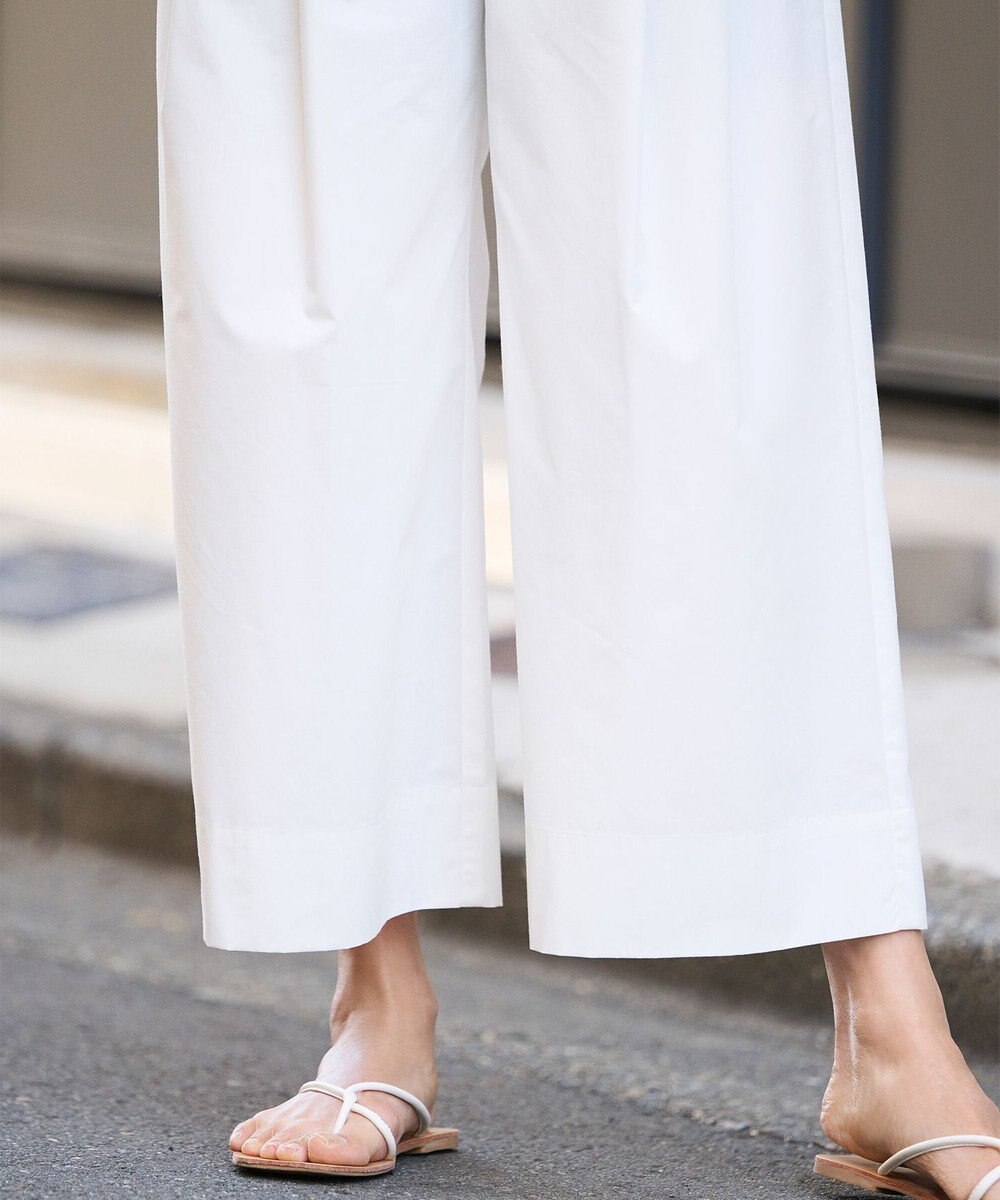 #Newans 【セレモニーにも】スカートライクワイドパンツ 