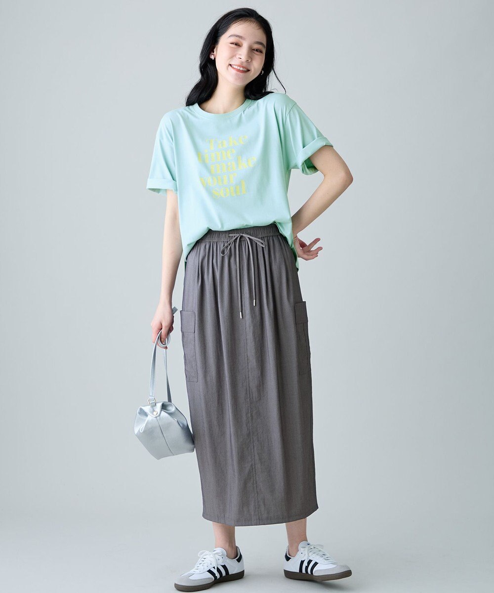 ANY ANYファンクションロゴTシャツ 