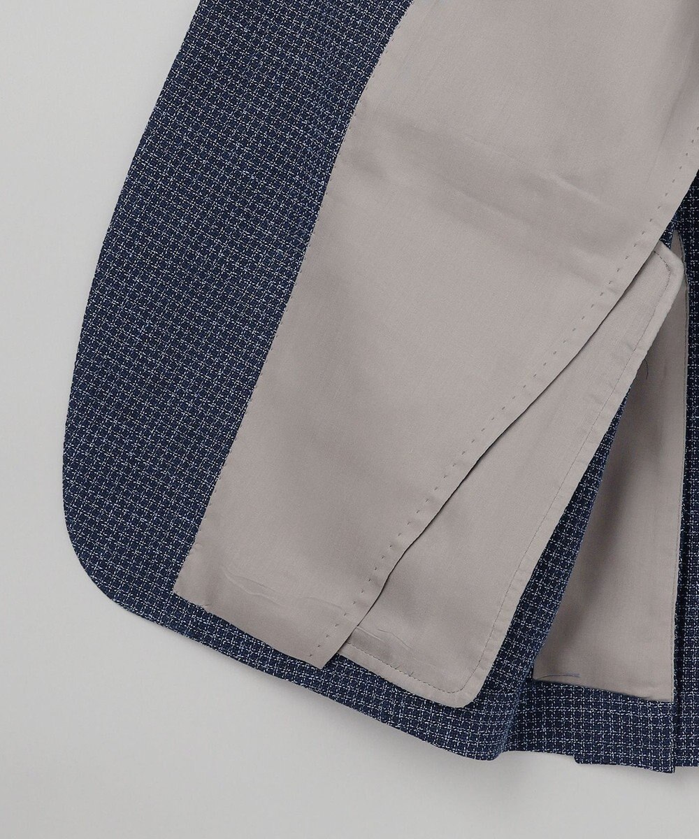 GOTAIRIKU 【尾州】ストレッチメッシュジャケット_千鳥格子柄 