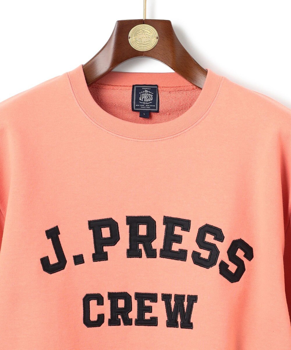 J.PRESS MEN 【J.PRESS ORIGINALS】Supima Recycle French Terry Fabric Logo Sweat Shirt 