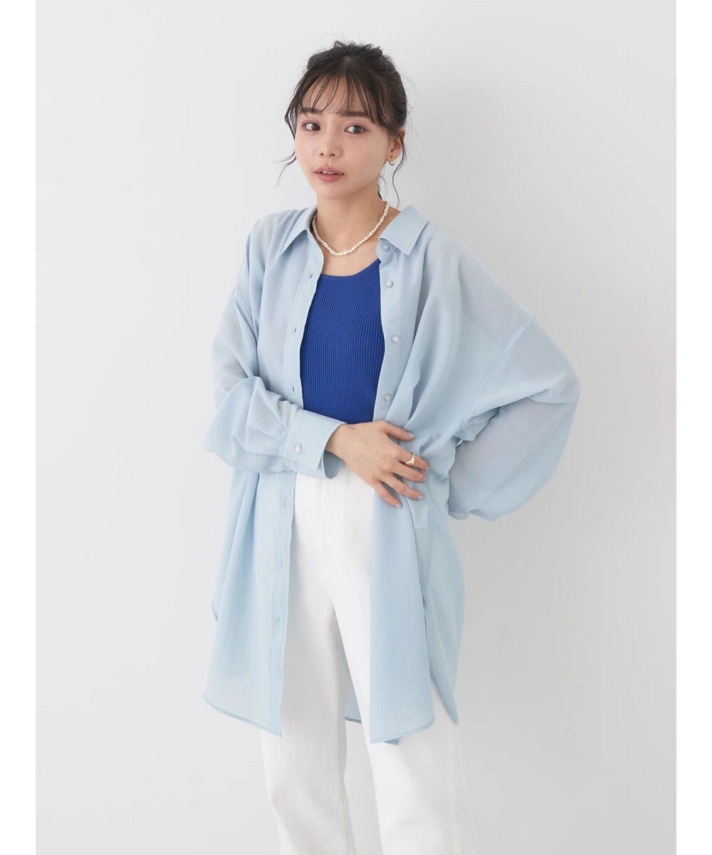 earth music&ecology ウ゛ィンテージボタンシャツ 