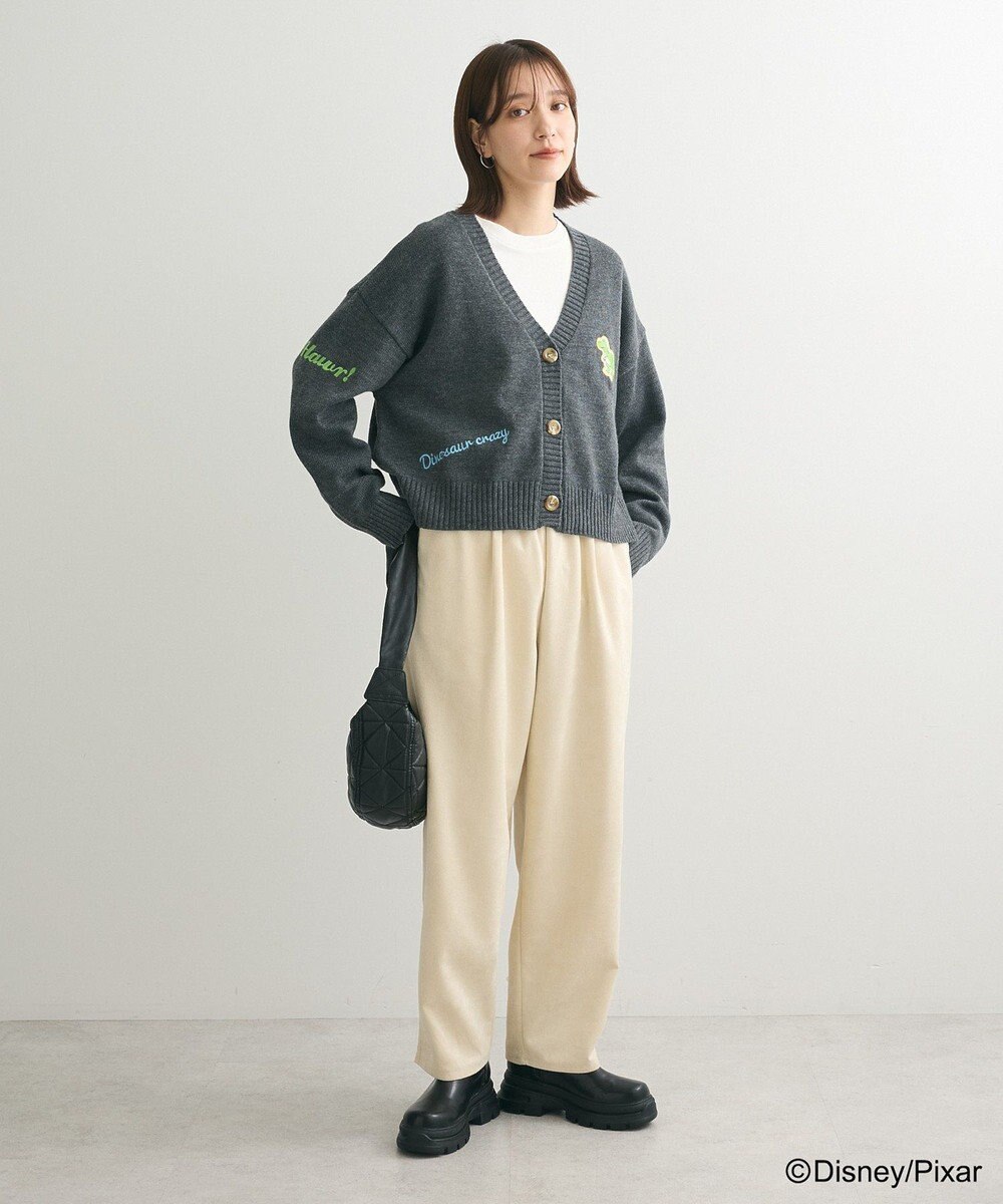 Green Parks トイストーリー／ワッペンショート丈カーディガン 