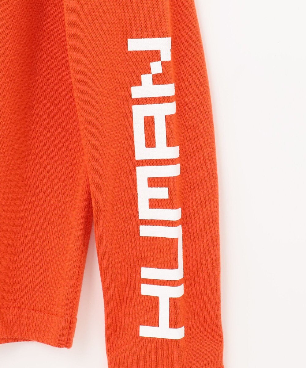 PW CIRCULUS 【WOMEN】【洗える】ベアフェイスモチーフ クルーネック ニット 