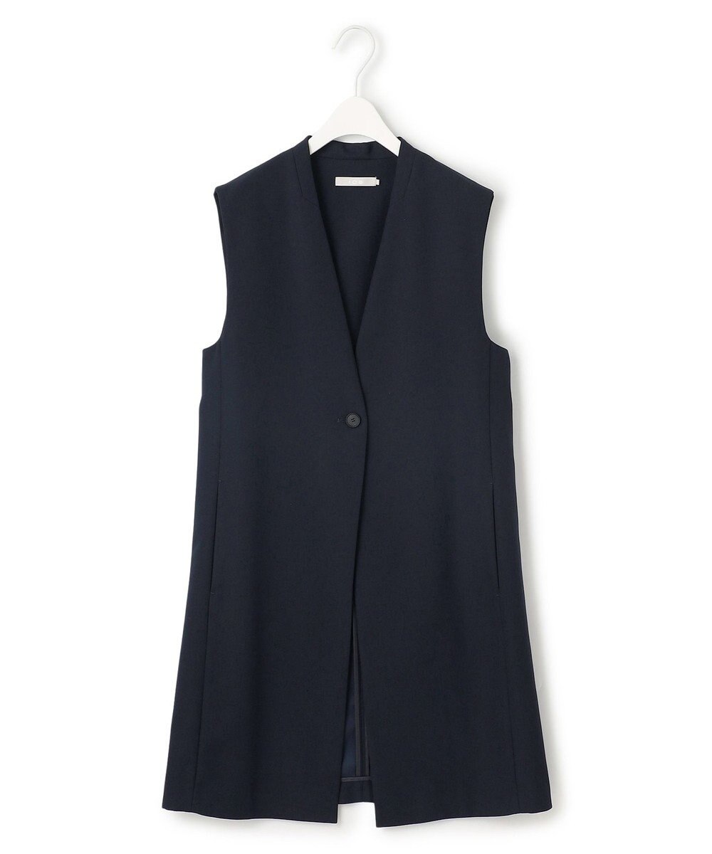 ICB L 【UVケア・接触冷感・速乾・防シワ・洗える】 FluidBackSatin ジレ 