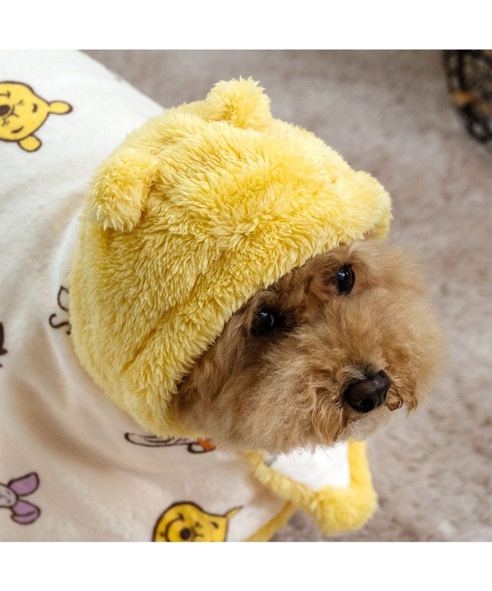 PET PARADISE ディズニー くまのプーさん 着る毛布 小型犬 