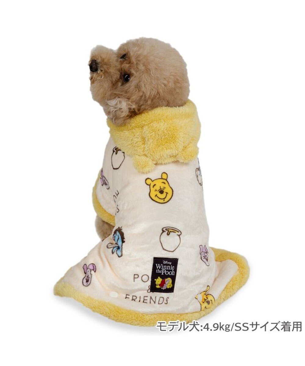 PET PARADISE ディズニー くまのプーさん 着る毛布 小型犬 