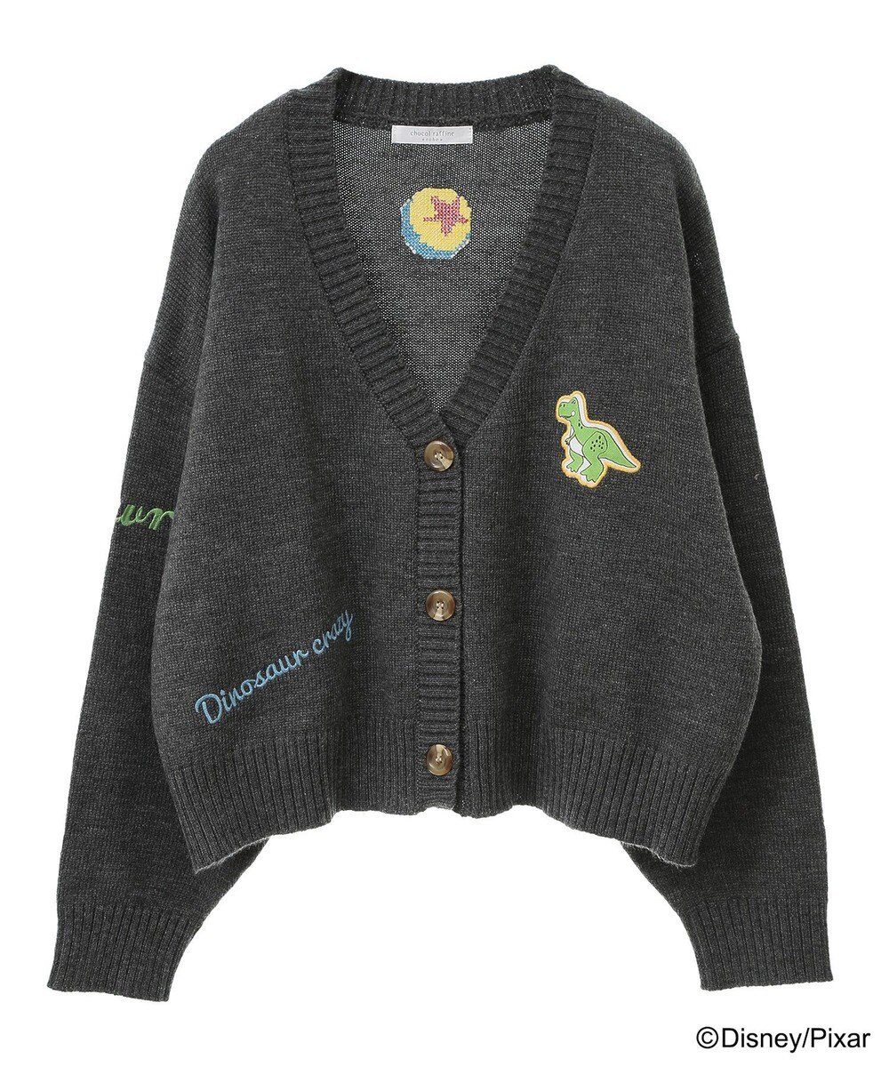 Green Parks トイストーリー／ワッペンショート丈カーディガン 