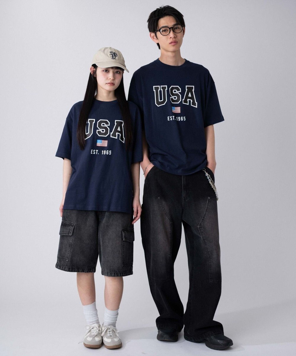 WEGO 【ユニセックス着用ITEM/XSSMLXLサイズ展開】アソートグラフィックBIG　T（SS） 