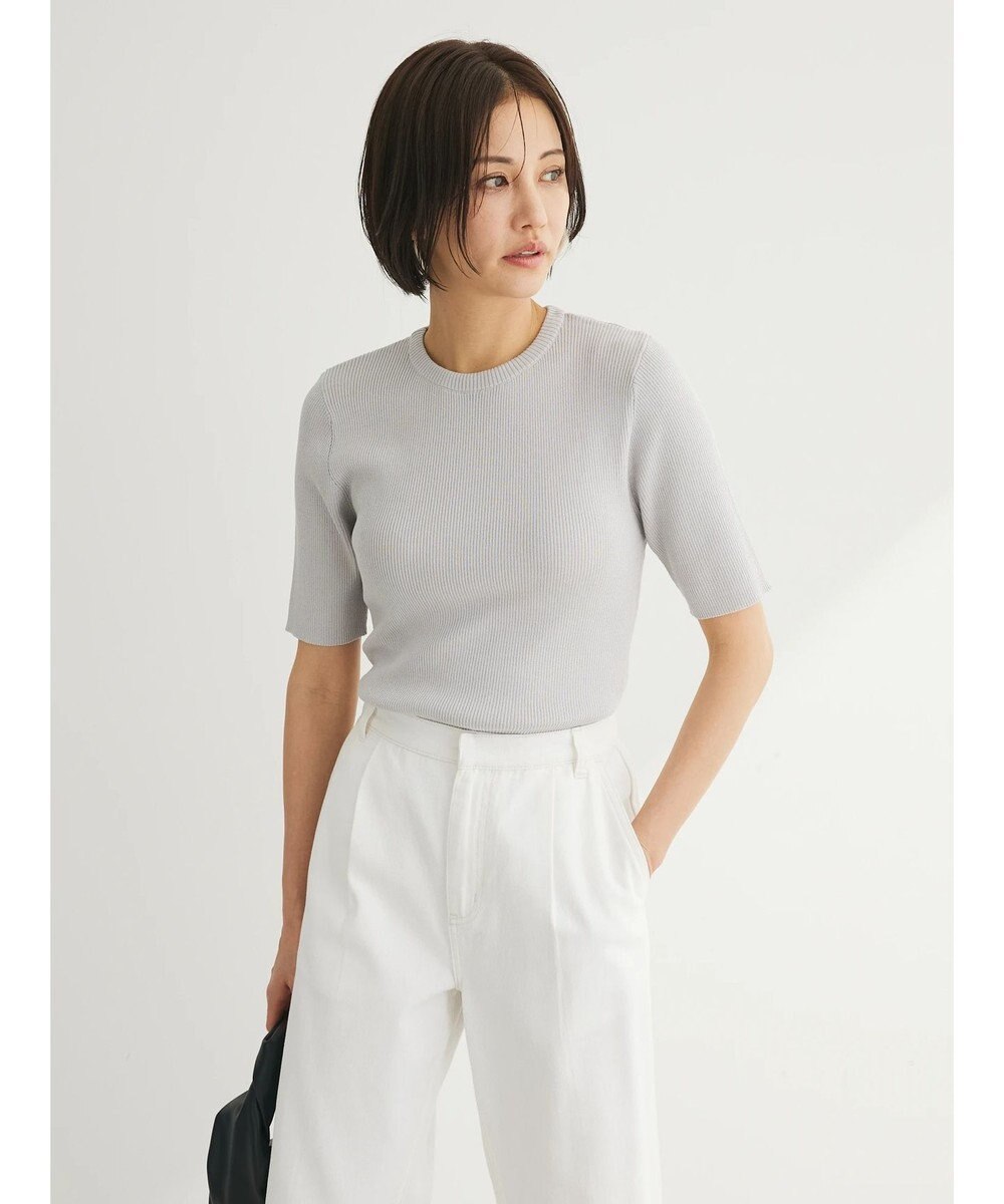 Green Parks 洗える　コンパクトニットプルオーバー 