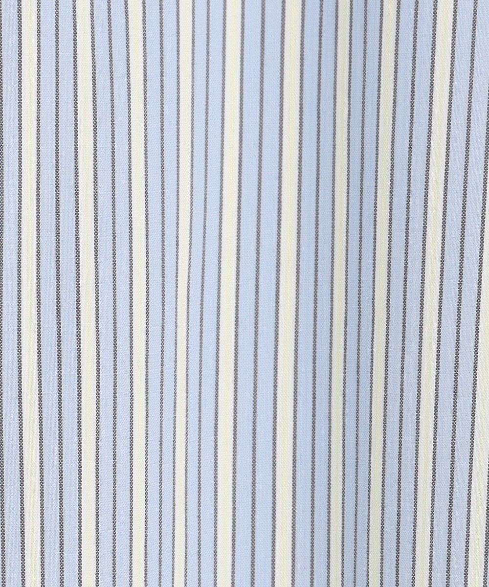 J.PRESS LADIES 【洗える】BEZコットンナイロン ストライプ シャツカラー ブラウス 