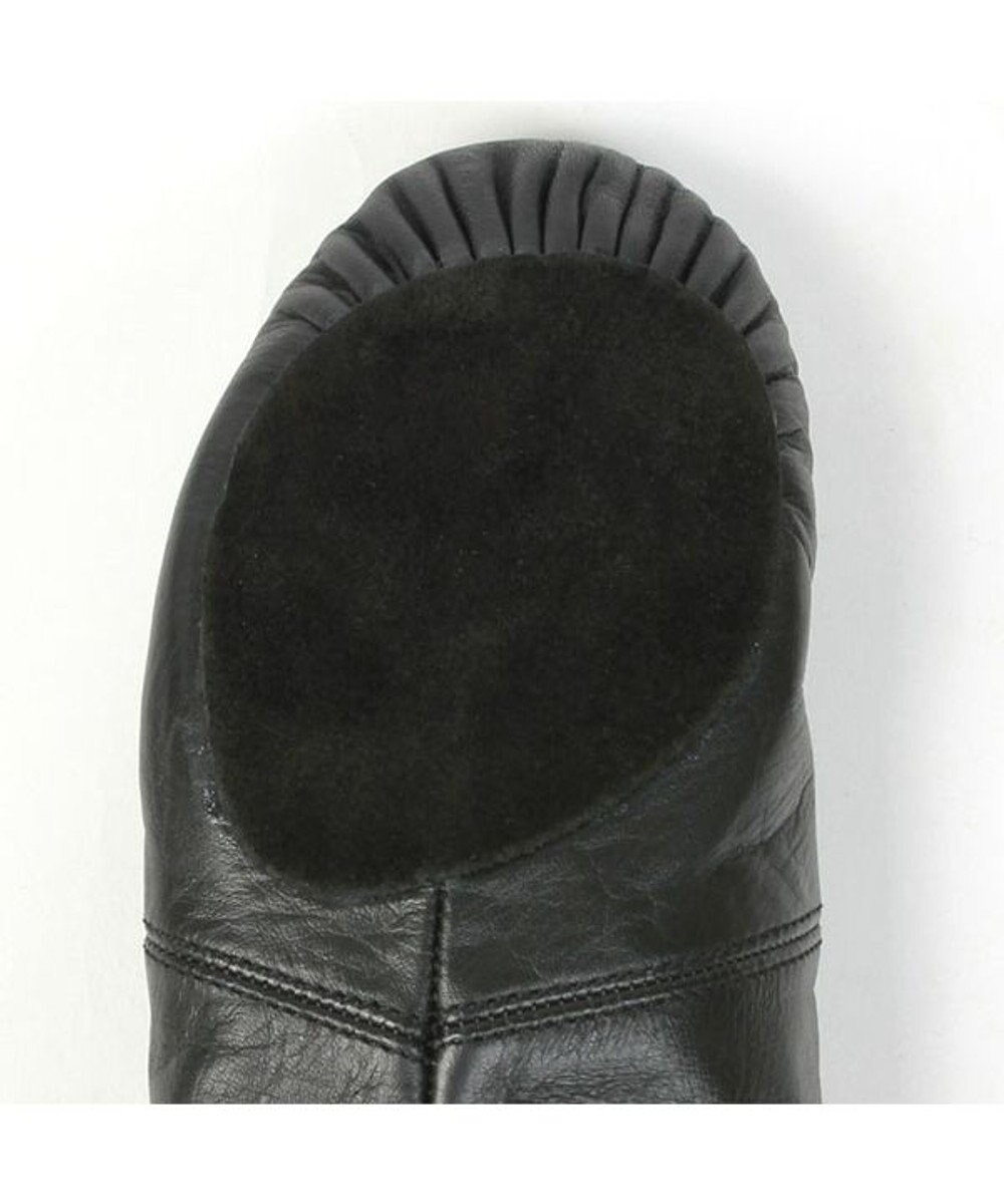 Chacott ミドルカットプリーツジャズシューズ（レザーソール）25.5、26.0ｃm 