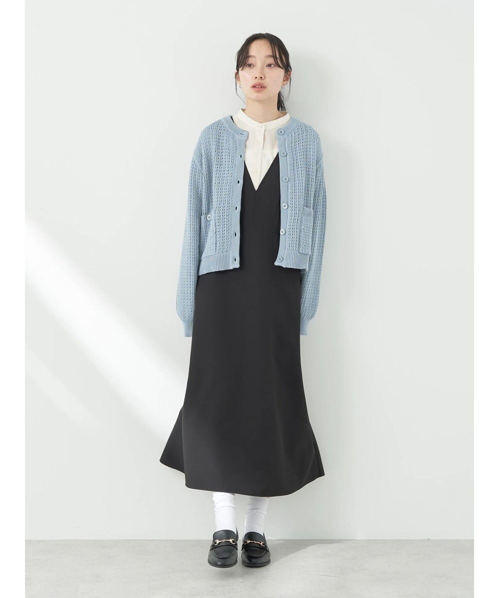 earth music&ecology ショルダースリットシャツ 