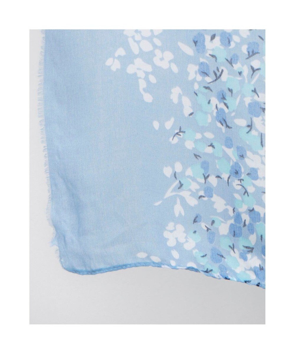 UNBILLION カシュネ cache nez / フラワーボーダー柄プリントストール 