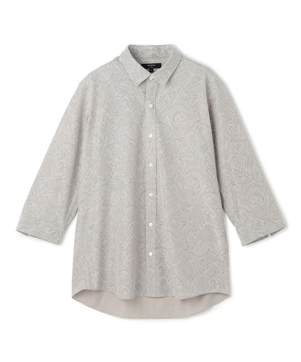 JOSEPH HOMME 【新柄】ヨシタレース　7分袖レギュラーカラーシャツ 