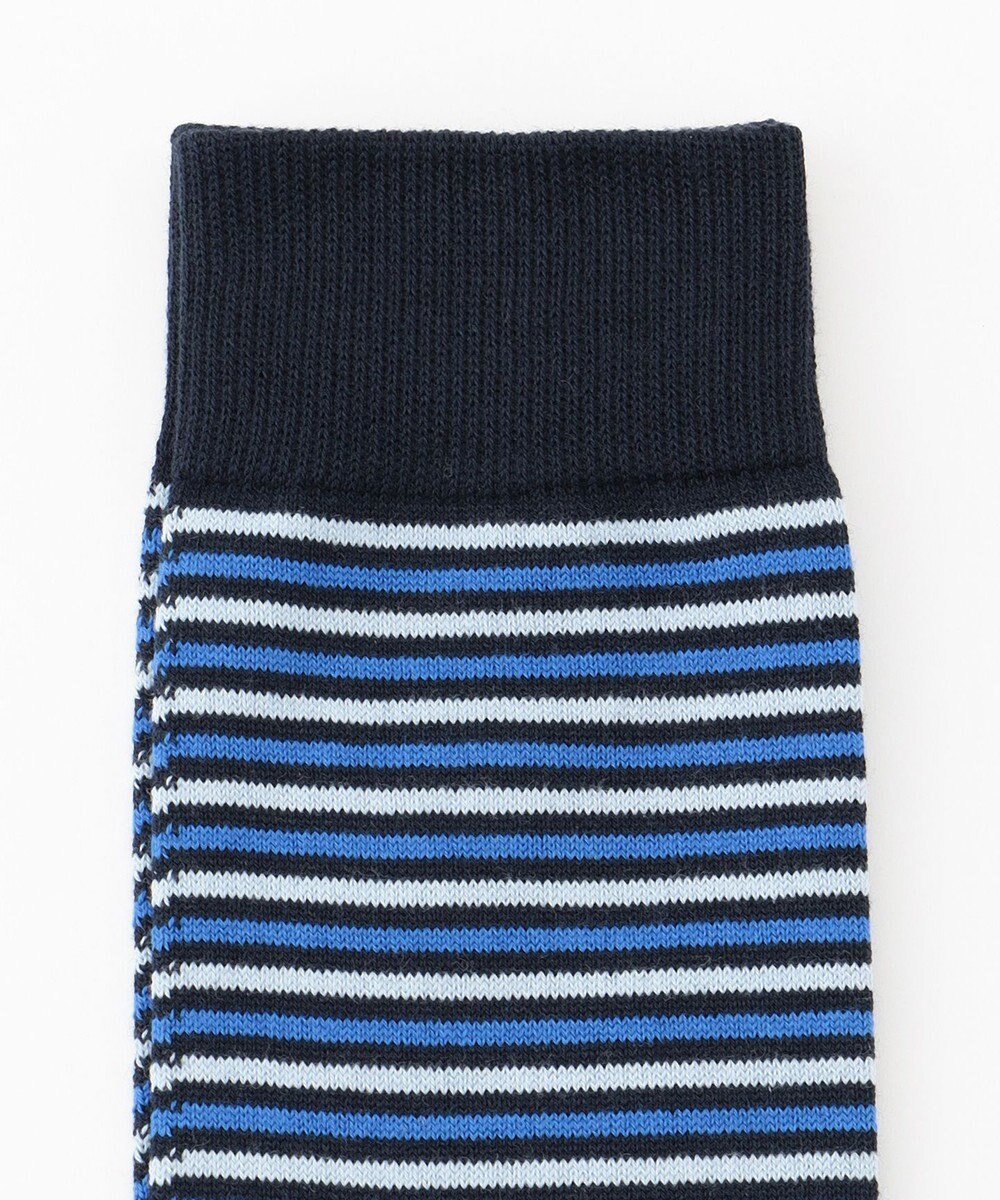 J.PRESS MEN 【カジュアル】ボーダーソックス 